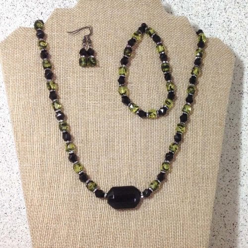 Green Tortoise & Black Onyx