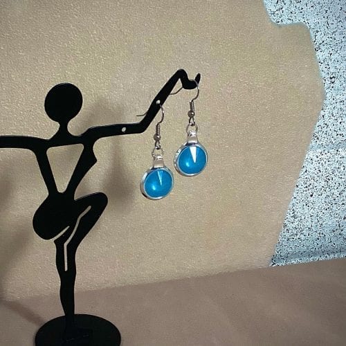 Clouds in the Sky - Summer Blue Earrings