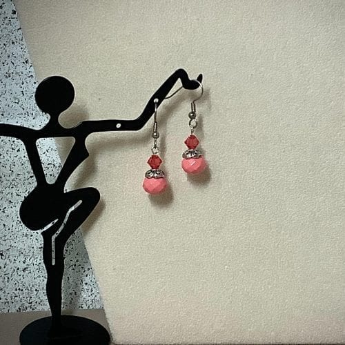 Juicy Melon - Satin-Finished Earrings
