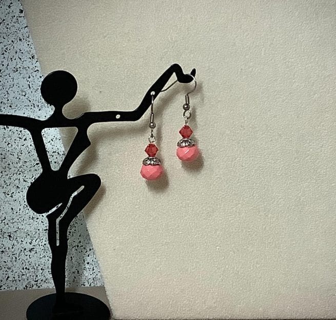 Juicy Melon - Satin-Finished Earrings
