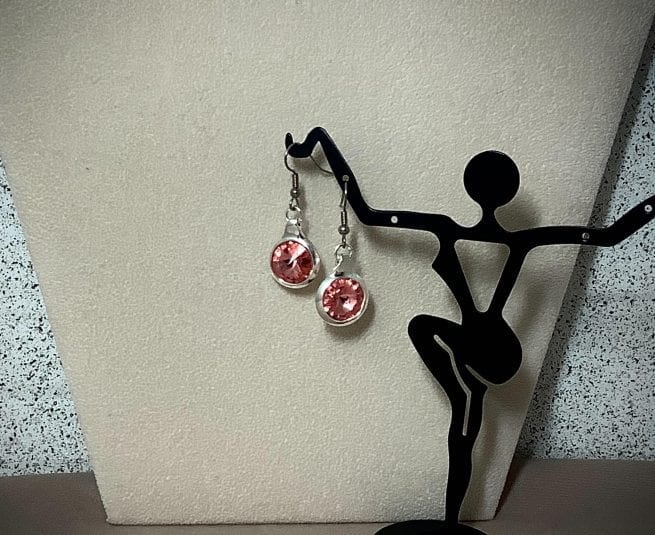 Juicy Melon - Melon-Colored Earrings