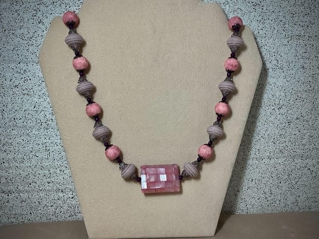 Cindy Larsen Pretty in Pink Necklace