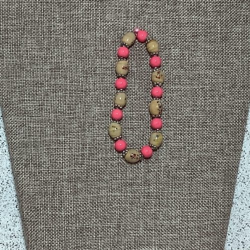 Soft Salmon Pinks - Medium Bracelet