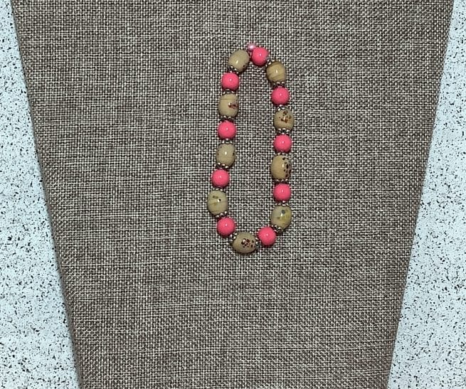 Soft Salmon Pinks - Medium Bracelet