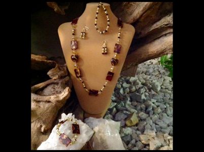 18. Mixed Media Leopard Print Chained Necklace $44.95
Bracelets $18.95
Earrings $14.95 18. Mixed Media Leopard Print Chained