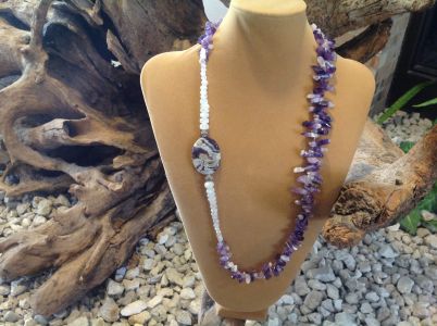 26. Amethyst Hawaiian Chips with Moonstones $59.95 26. Amethyst Hawaiian Chips with Moonstones $59.95