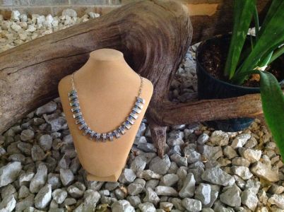 33. Fringe Hematite with Kyanite Balls $49.95 - SOLD 33. Fringe Hematite with Kyanite Balls - SOLD