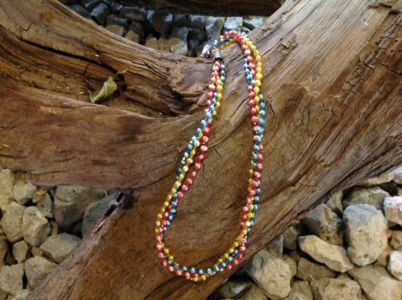 30.Tri-Color Freshwater Pearls & Swarovski Crystals SOLD 30.Tri-Color Freshwater Pearls & Swarovski Crystals